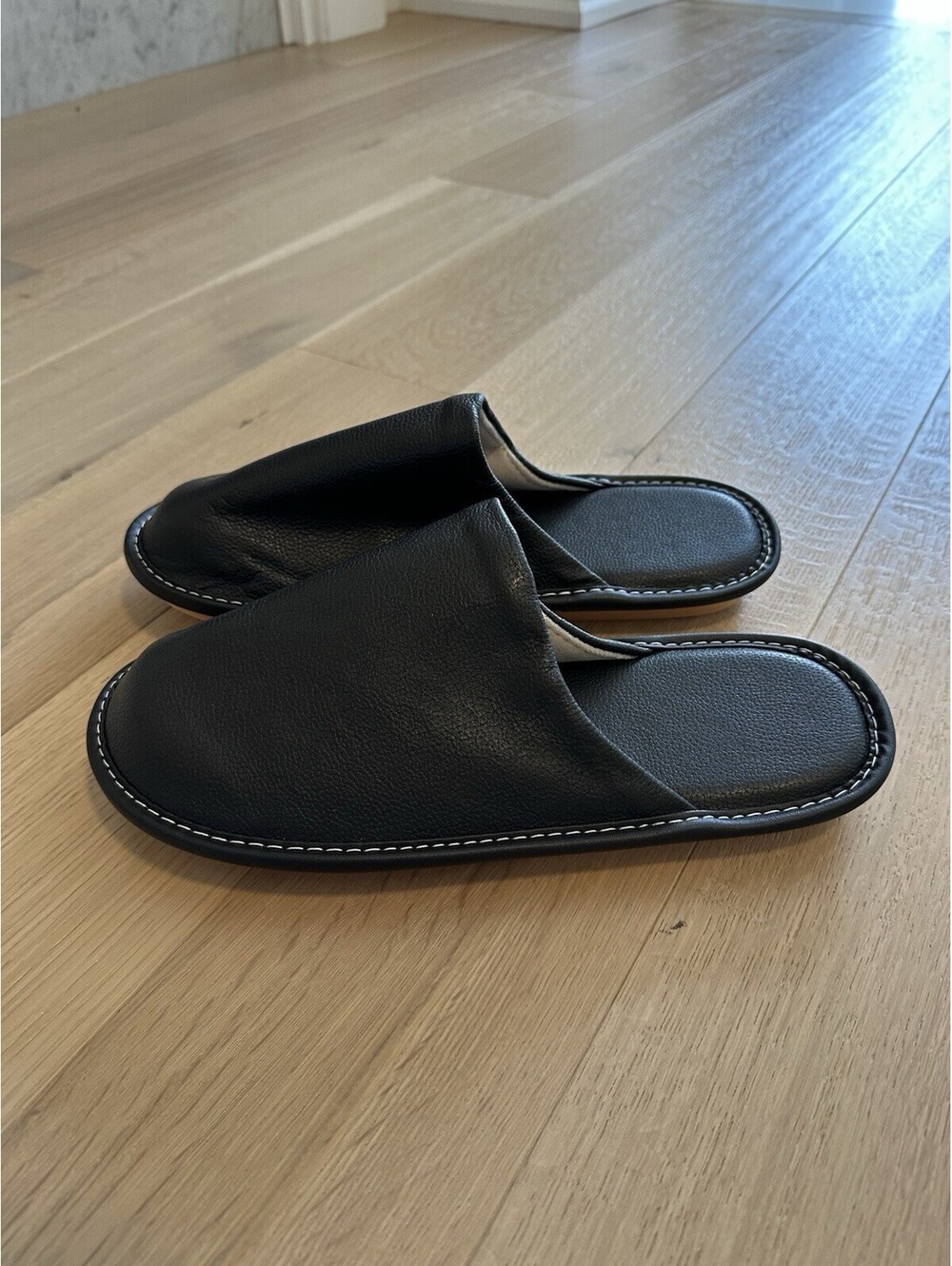 Leather Mules Black Men’s Size 13